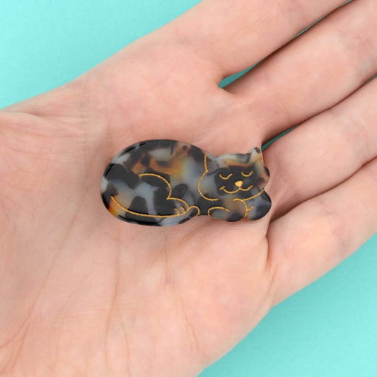 Coucou Suzette Hair clip Tortoiseshell Cat