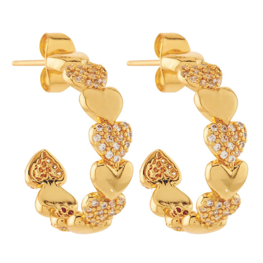 Crystal Haze Habibi earrings