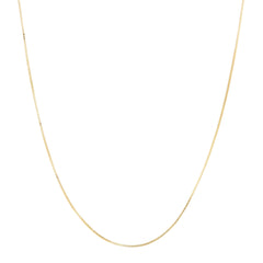 Crystal Haze Chain 40 cm - gold