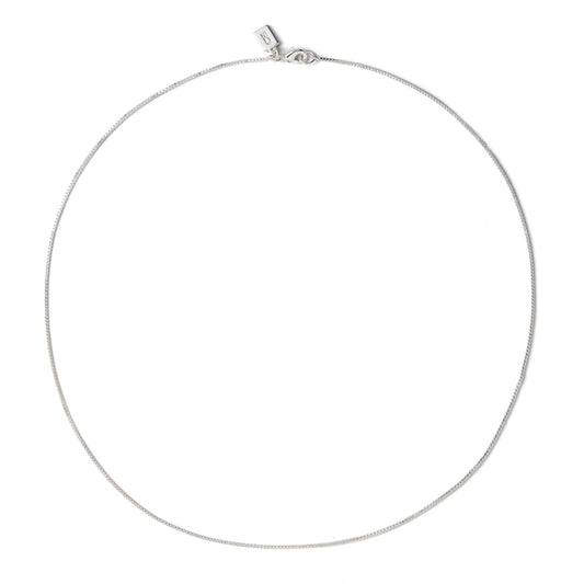 Crystal Haze Chain 60 cm - silver