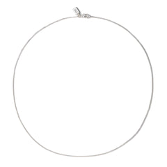 Crystal Haze Chain 40 cm - silver