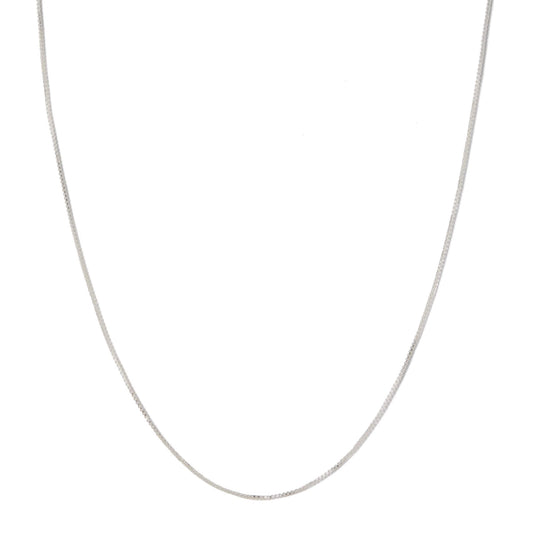 Crystal Haze Chain 60 cm - silver
