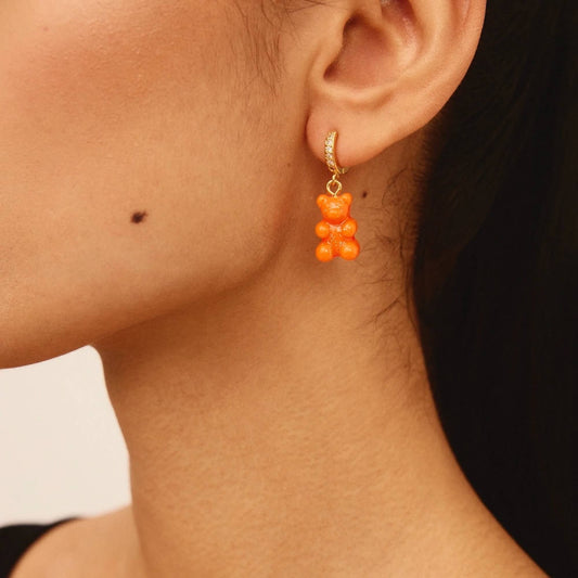 Crystal Haze Nostalgia bear earring - Fuego