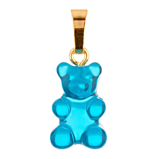 Crystal Haze Nostalgia bear pendant - Azure