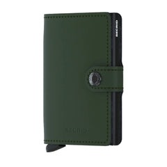 Secrid Wallet Miniwallet Matte Green Black 