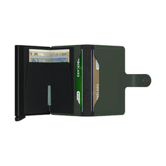 Secrid Wallet Miniwallet Matte Green Black 
