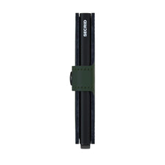 Secrid Wallet Miniwallet Matte Green Black 