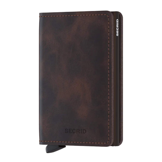 Secrid Wallet Slimwallet Vintage Chocolate 