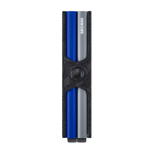 Secrid Dupli novčanik Optical Titanium Blue