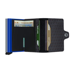 Secrid wallet Twinwallet Optical Titanium Blue