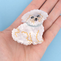Coucou Suzette Kopča za kosu Bichon